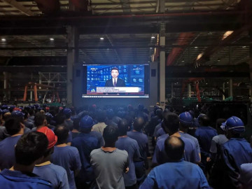 鸿运国际智能掀起全员学习贯彻习总书记主要讲话精神热潮