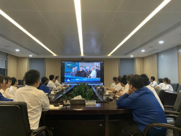 鸿运国际智能掀起全员学习贯彻习总书记主要讲话精神热潮