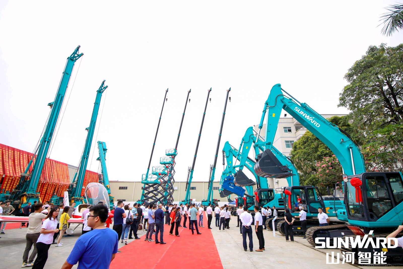 创桩工行业交流会最高纪录！！鸿运国际智能2021年天下客户交流会东莞站圆满举行