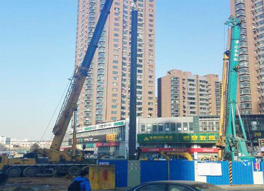 打下“东北第一桩”，，沈阳帝铂旋挖队火了