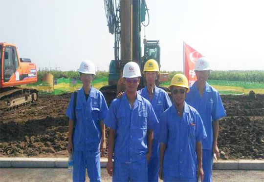 打下“东北第一桩”，，沈阳帝铂旋挖队火了