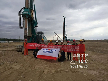 顶酷暑 走沙漠 2021年鸿运国际智能全球服务万里行走进新疆