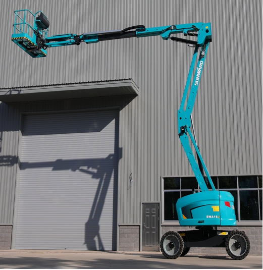 匠心打造！！鸿运国际智能曲臂式高空作业平台正式投放市场