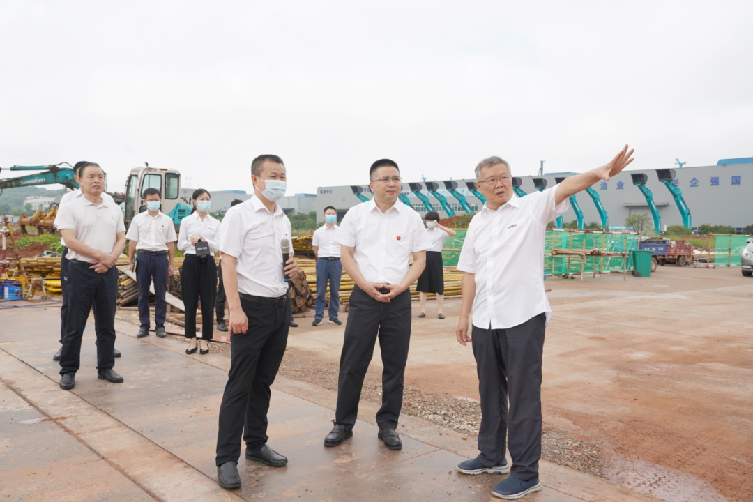 长沙市委常委、、市纪委书记胡卫兵考察调研鸿运国际智能