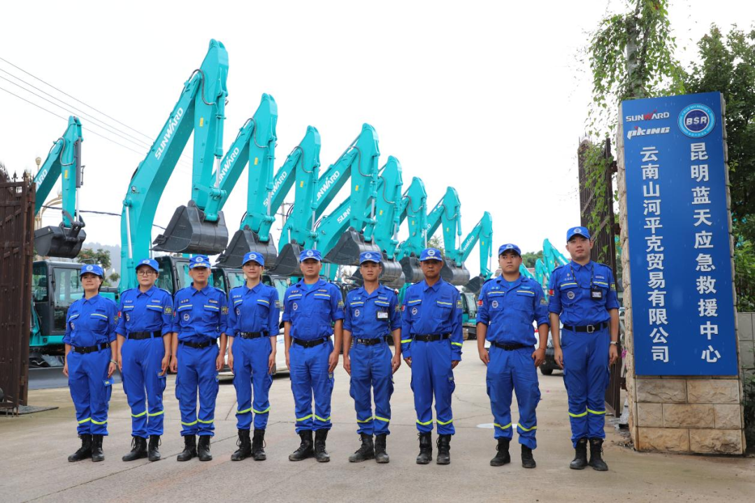 责任在肩！！重型机械救援分队为您服务