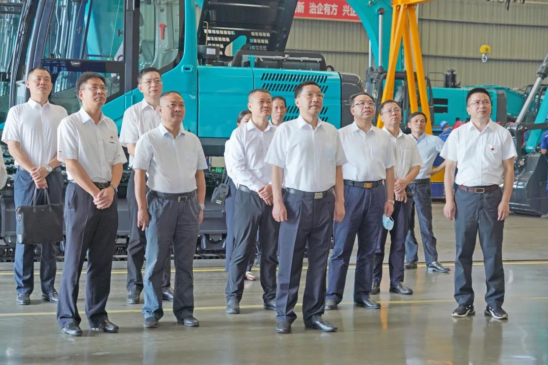 湖南省委常委、省纪委书记、省监委署理主任王双全调研鸿运国际智能