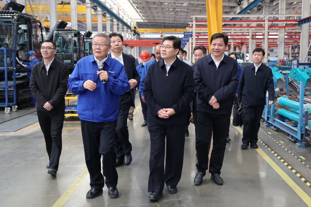 湖南省副省长隋忠诚调研鸿运国际智能