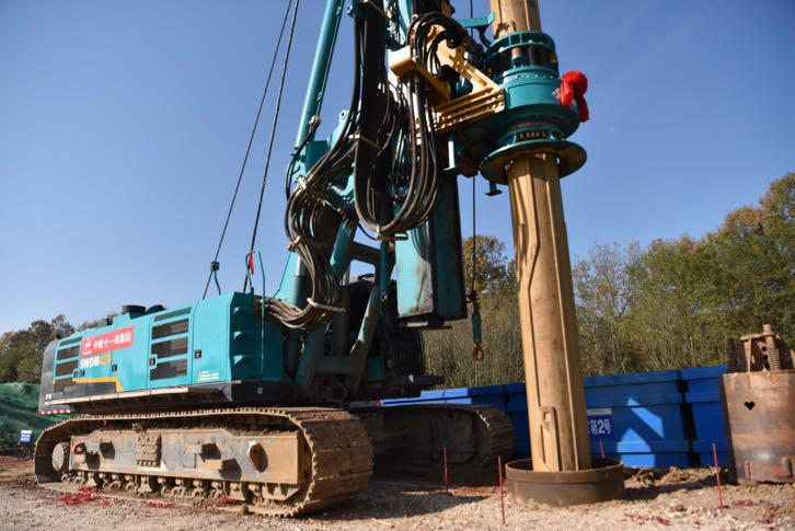 首根桩基开钻！！鸿运国际智能助力新建沪渝蓉高速铁路建设
