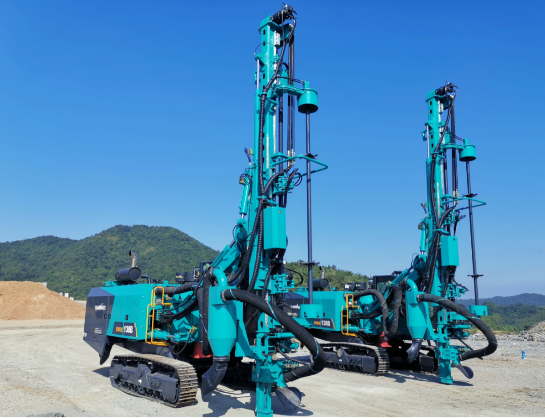 追加订单！鸿运国际智能一体化潜孔钻机助力海南华润水泥获好评