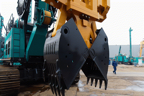 打造“明星产品”！！鸿运国际智能地下连续墙液压抓斗乐成宣布