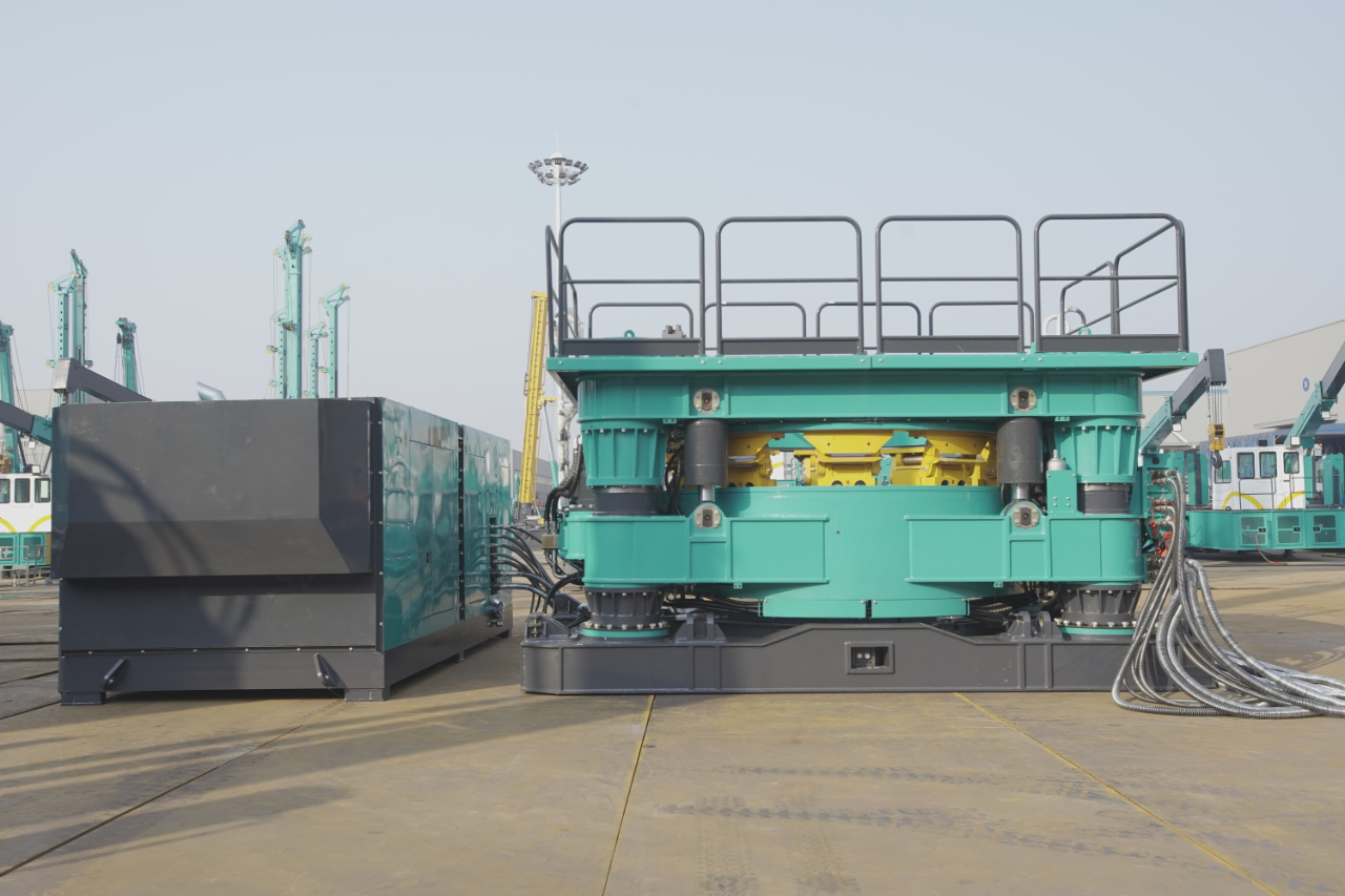 清静高效更环保！！鸿运国际智能全回转全套管施工再添新利器