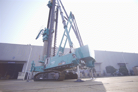 植桩奇兵！！鸿运国际智能开启大直径预制桩施工全新探索实践