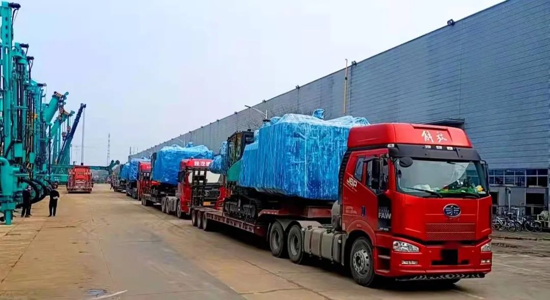 开门红！鸿运国际智能凿岩装备实现新年首单发货