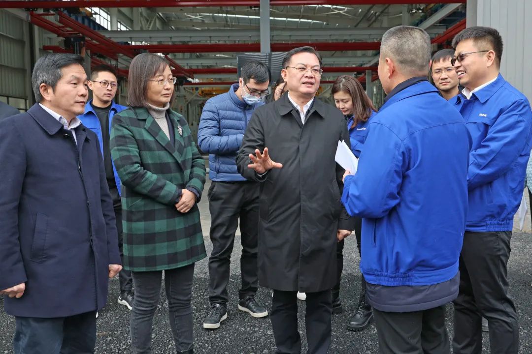 沈裕谋调研鸿运国际智能