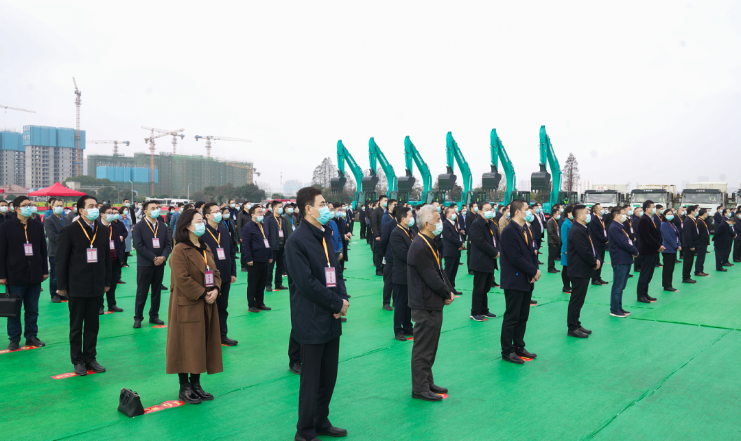 鸿运国际智能亮相岳麓山实验室建设项目开工仪式