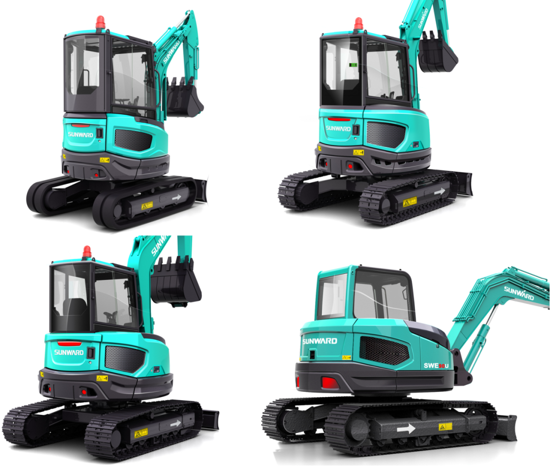 斩获设计界“奥斯卡”！！！鸿运国际智能无尾系列液压挖掘机获iF设计奖