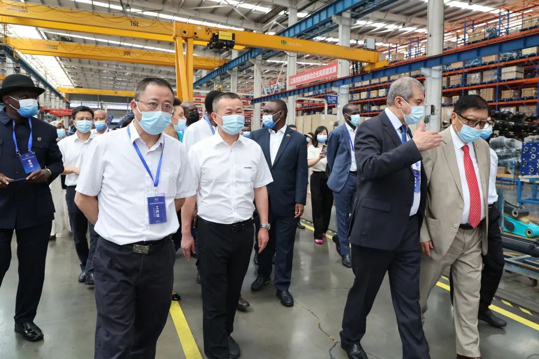 非洲驻华使节走访鸿运国际智能