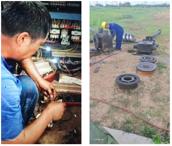 图集 | 战高温，迎“烤”验！！！鸿运国际人在行动