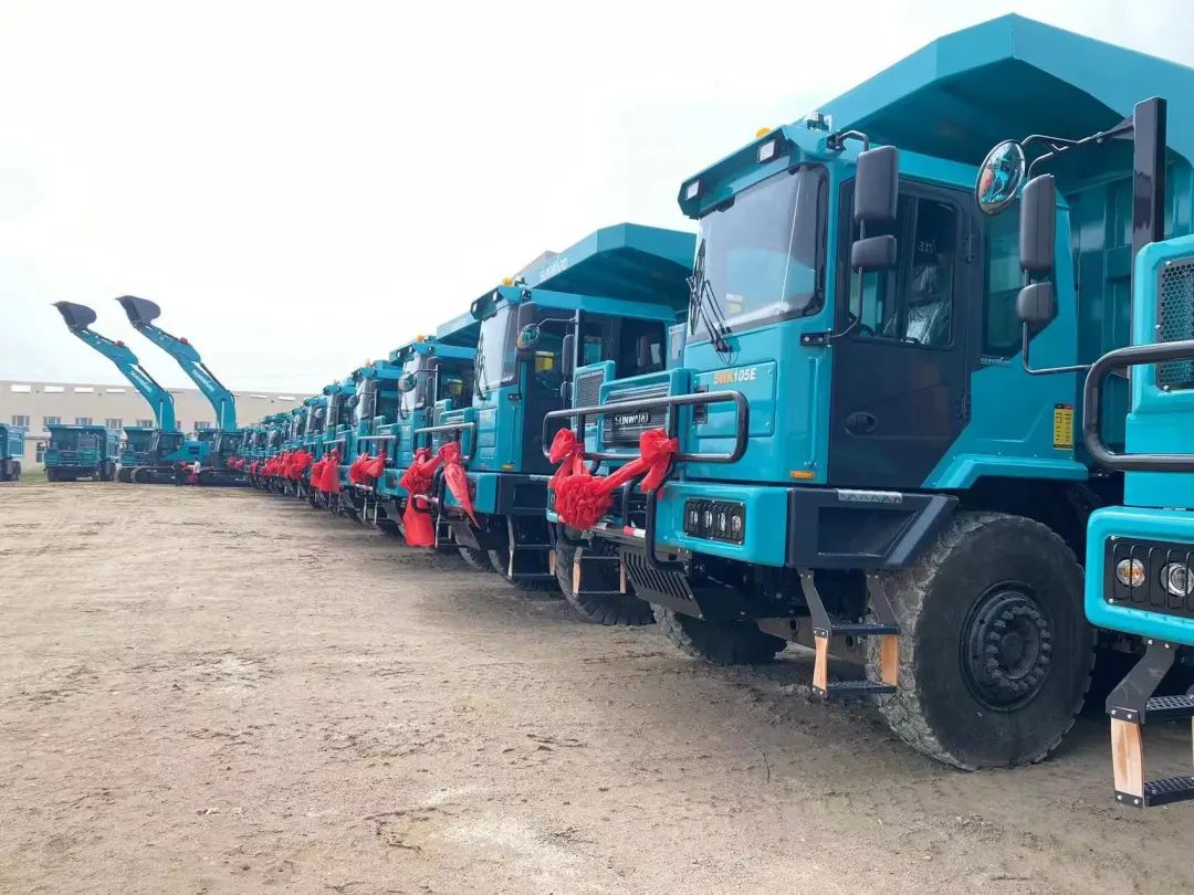 效率更高、、、实力更强！！！鸿运国际智能“矿山同伴”批量交付