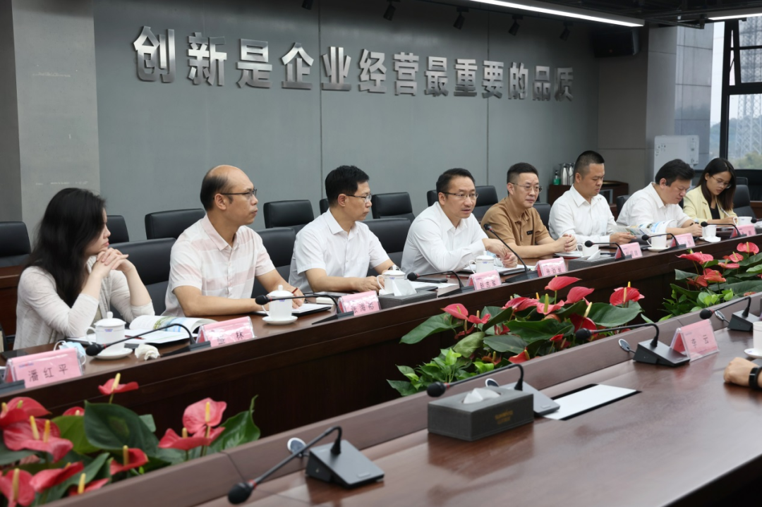 广州工控副总司理张劲泉调研鸿运国际智能