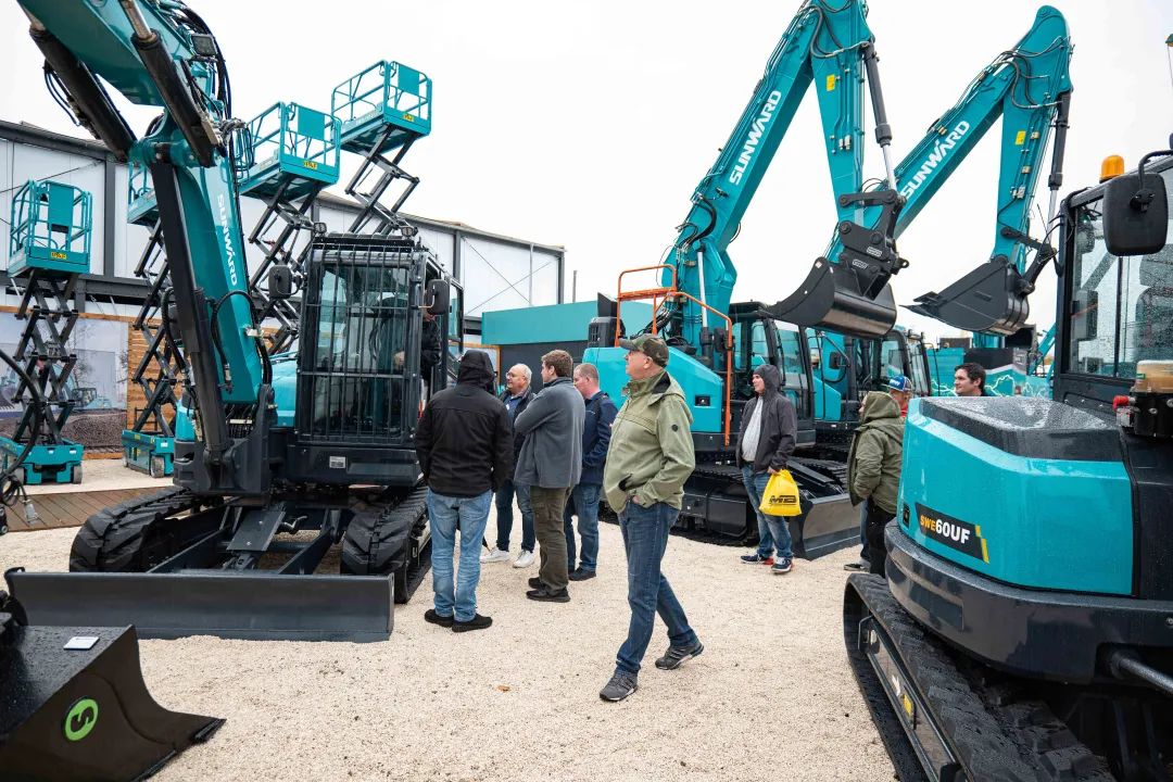 Bauma 2022 | 持续加码欧洲高端市场，“鸿运国际绿”闪灼德国慕尼黑