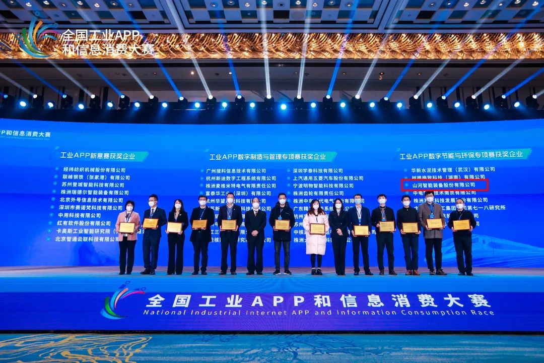 点赞！！鸿运国际智能荣获工业APP数字节能与环保效果转化奖