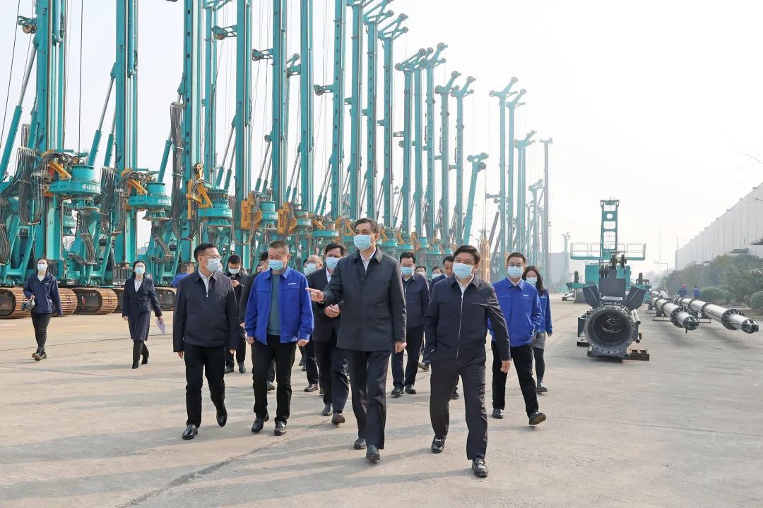 湖南省副省长周海兵调研鸿运国际智能