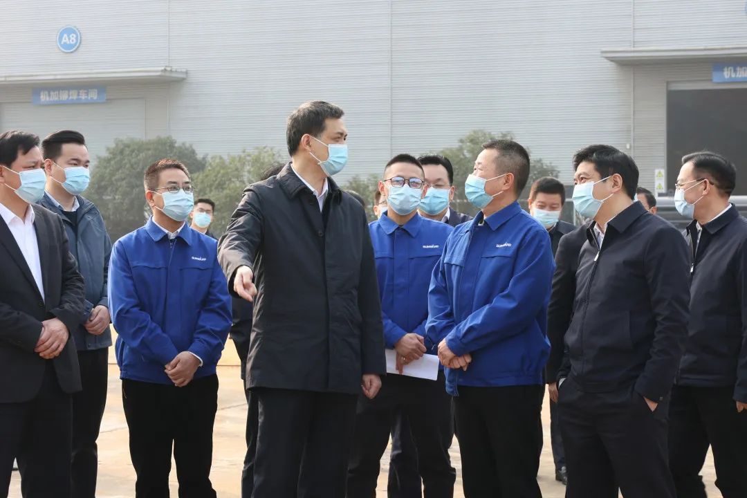 湖南省副省长周海兵调研鸿运国际智能