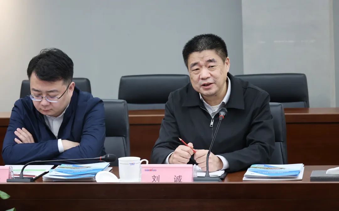 中国恩菲总司理刘诚一行到访鸿运国际智能