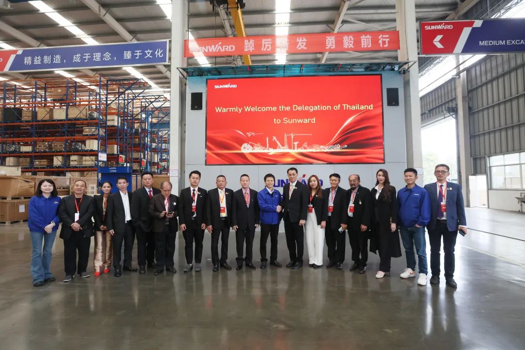 泰国代表团到访鸿运国际智能