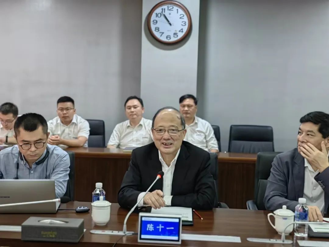 中国科学院院士陈十一率队到访鸿运国际智能