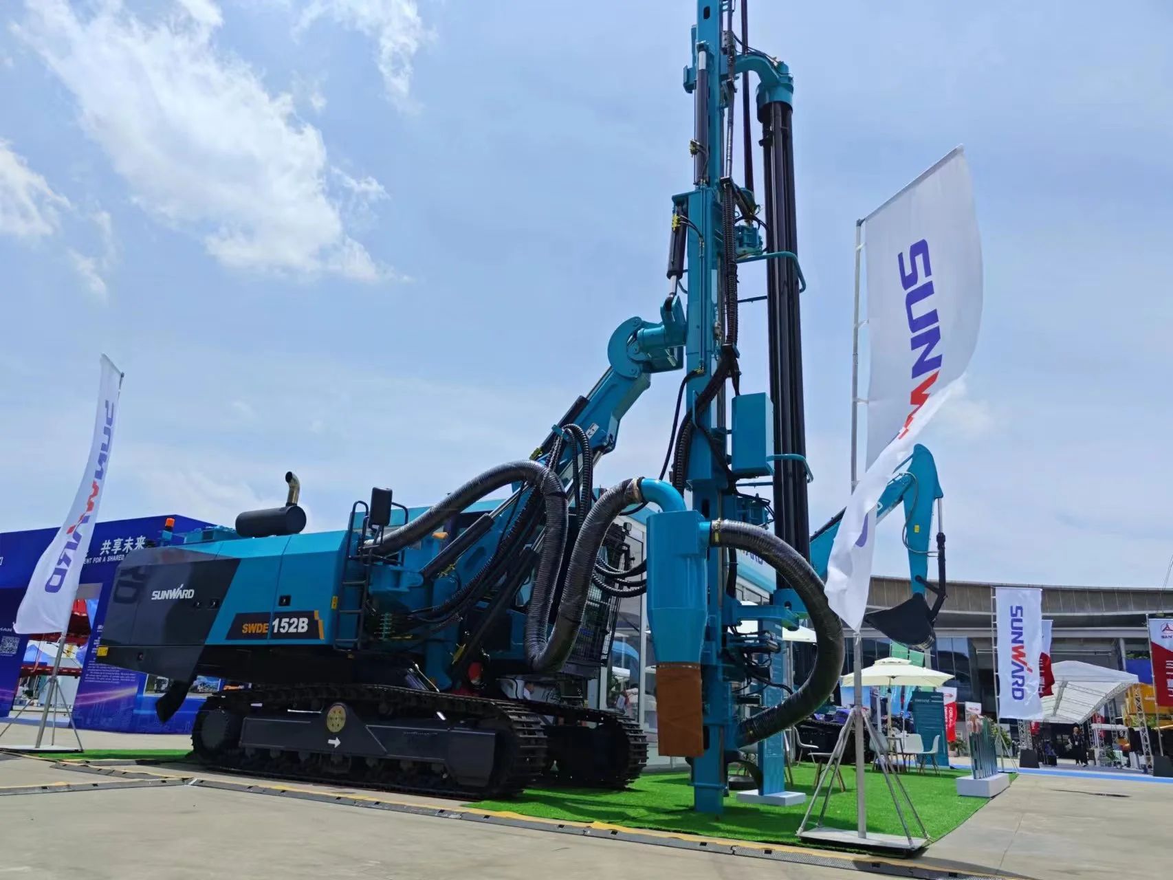 逐梦非洲，，，携手偕行！！鸿运国际智能亮相第三届中非经贸博览会