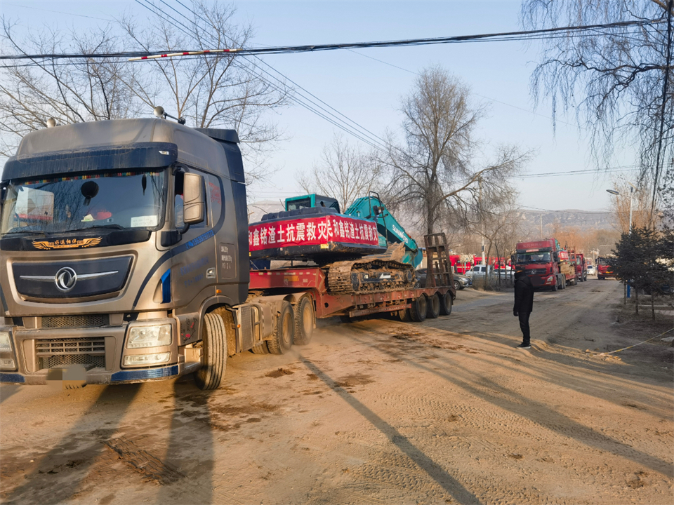 支援抗震救灾一线，鸿运国际智能在行动！！！