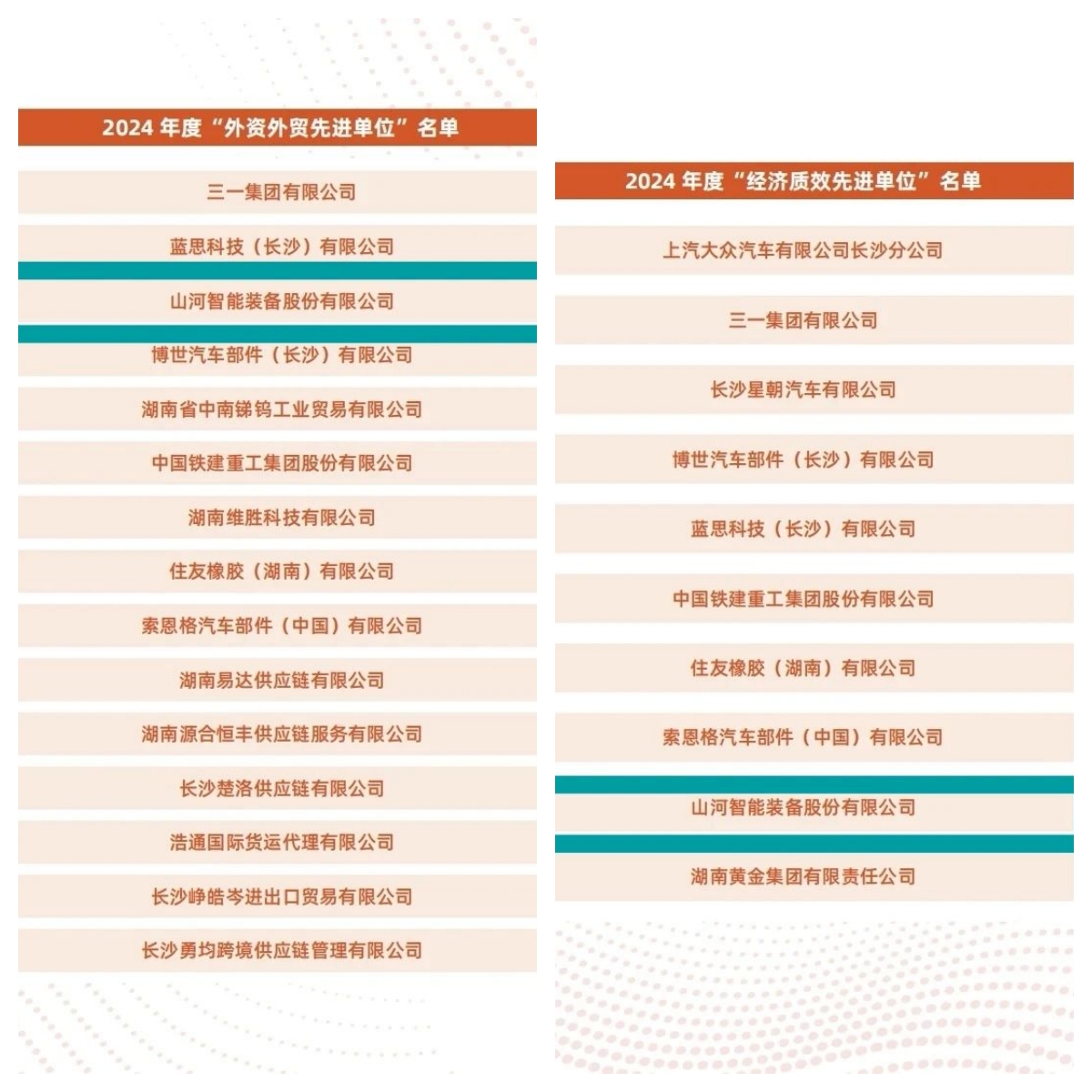 助力长沙经开区高质量生长，，鸿运国际智能喜获四奖项