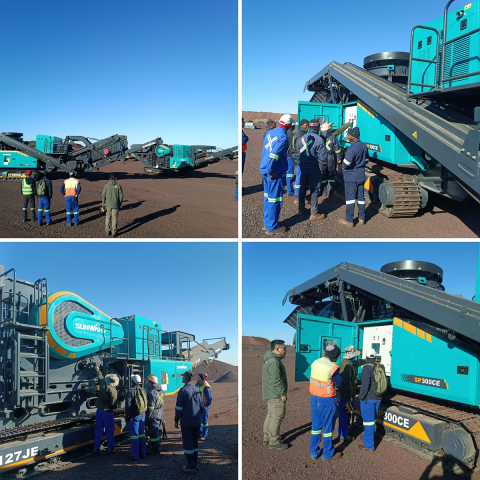 鸿运国际智能破碎筛分成套装备乐成登陆非洲市场，，，共绘相助共赢新篇章