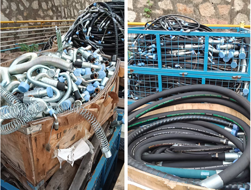 鸿运国际工业城2025年度废胶管处理  询价通告